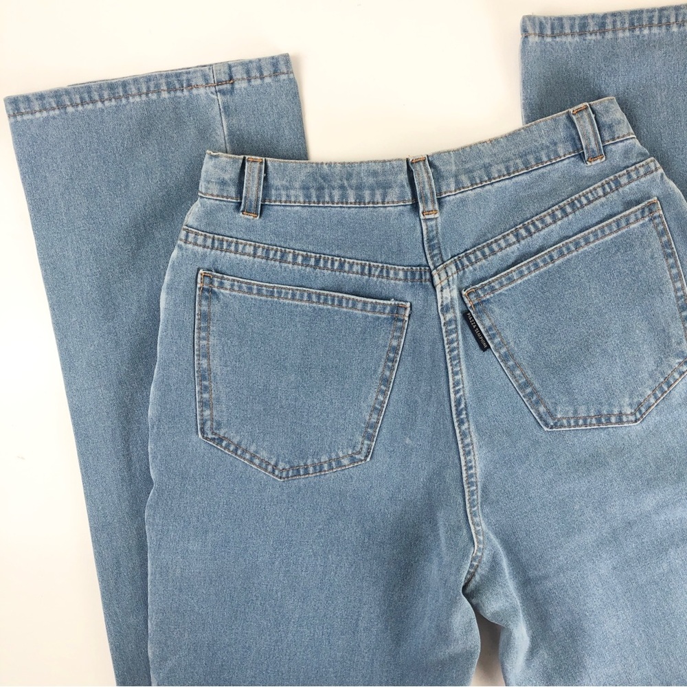 Piazza Sempione Curve Straight Leg Jeans Tall Light Wash‎ High Waist